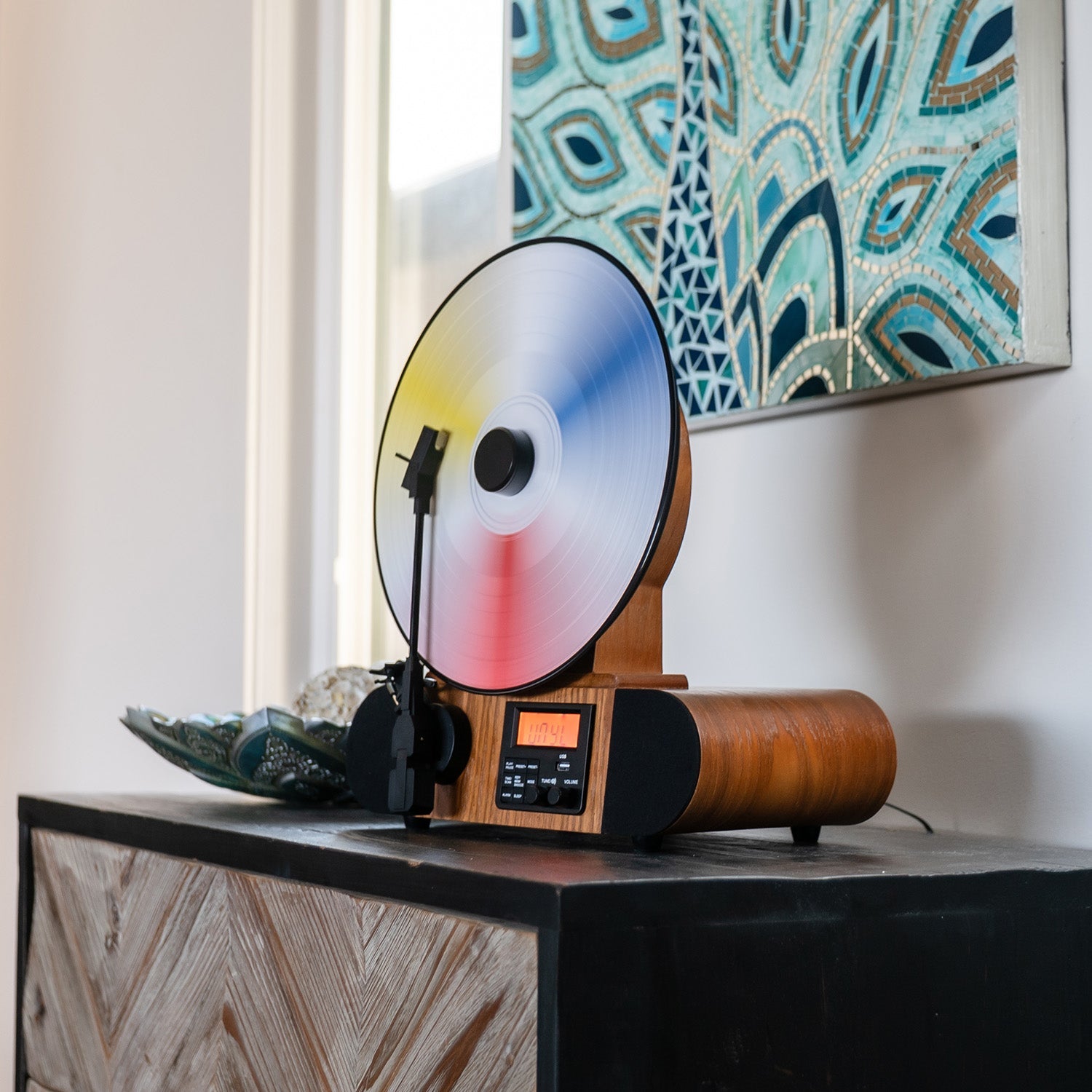 Fuse Vert Vertical Vinyl Record Player